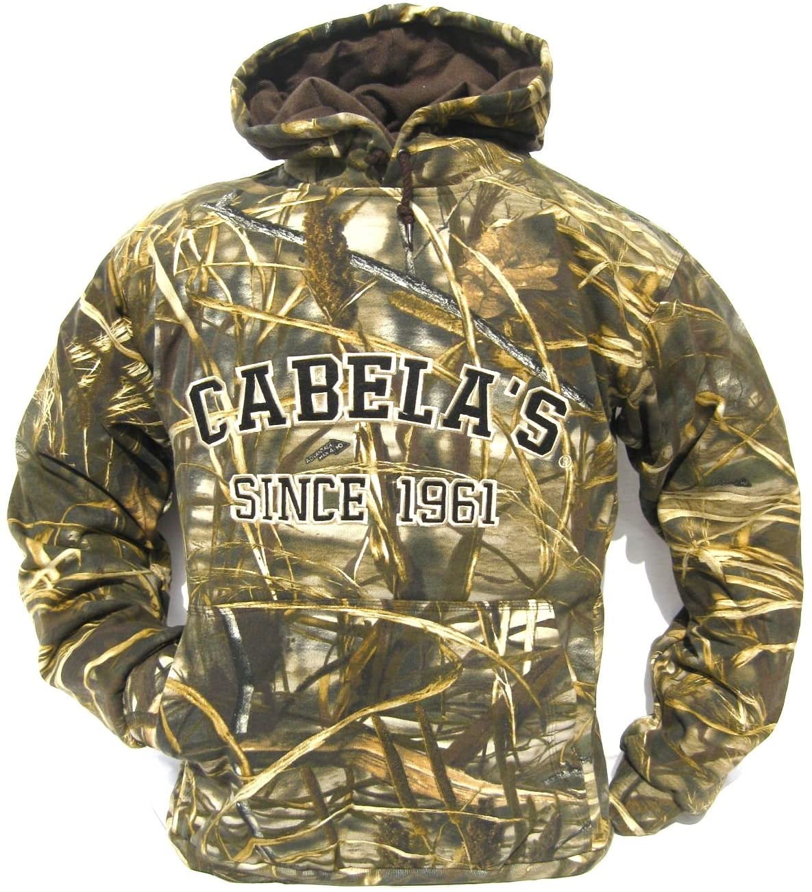 Cabela's Shirts | New Cabela's Gameday Camo Gradient Long-Sleeve Hoodie for Men SizeL | Color: Brown | Size: L | _Gabys_Closet_'s Closet
